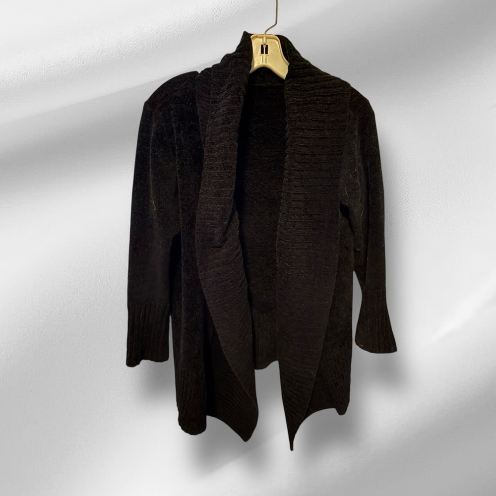 Seven‎ 7 Black Cardigan Sweater